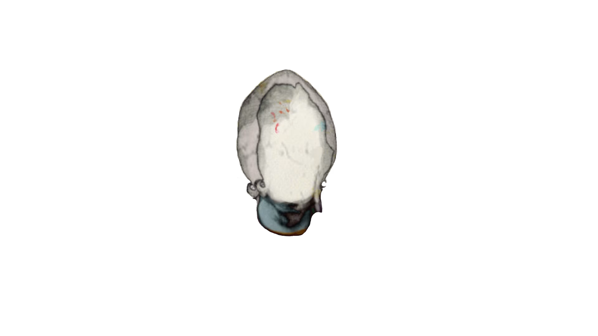 Drawing of Elephone's head to illustrate the Hey Daddy album